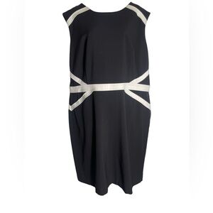 AA Studio dress size 20W black &‎ white classic sleeveless dress 🖤🤍🖤